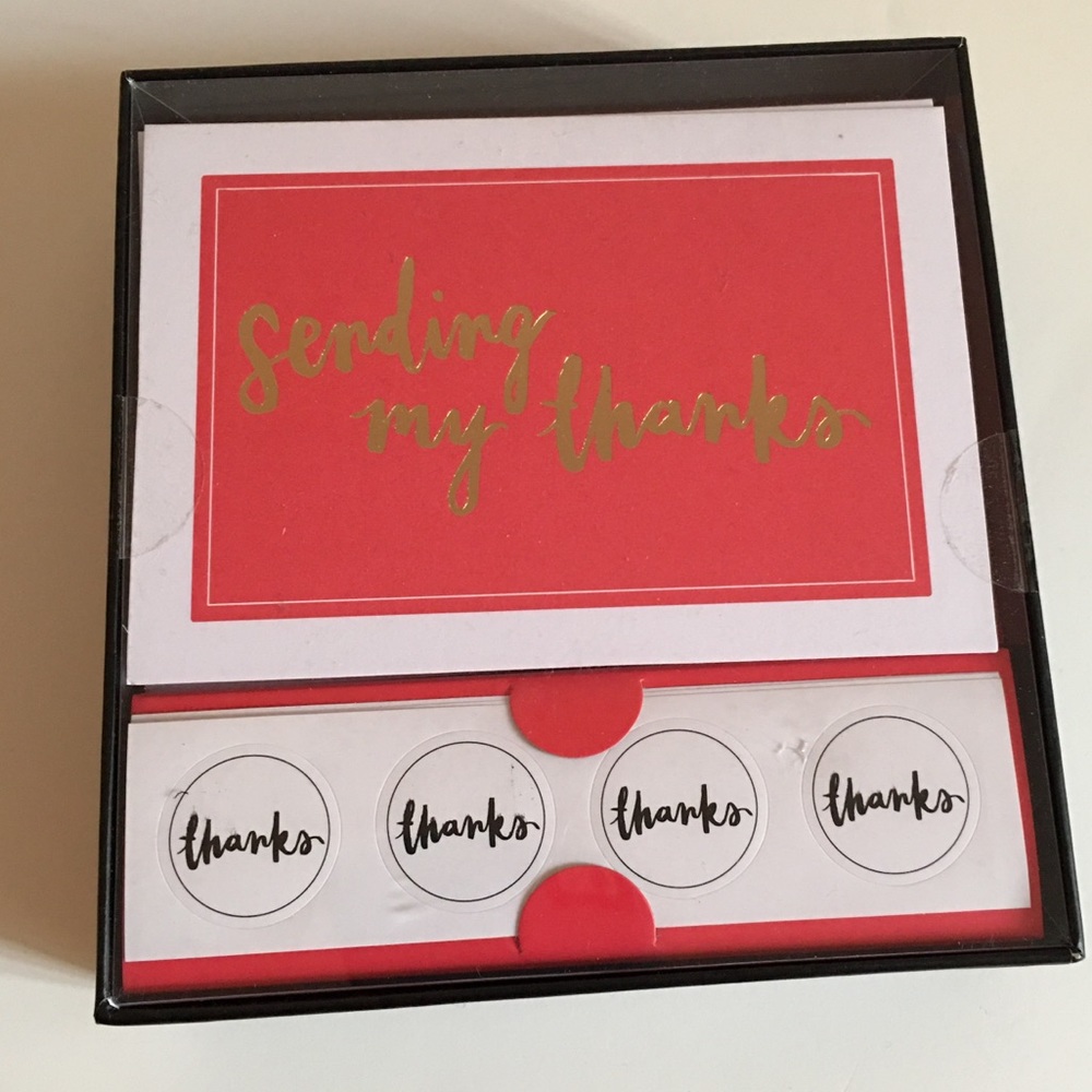 Thank You Cards with Envelopes and Seals